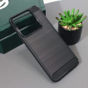 Ovitek Defender Safeguard za Xiaomi Redmi Note 13 Pro, Teracell, črna