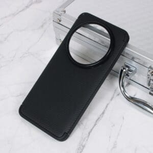 Ovitek Defender Carbon za Xiaomi 14 Ultra, Teracell, črna