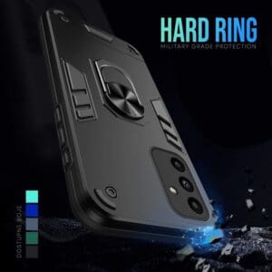 Ovitek Hard Ring za Honor 90 Lite, Teracell, turkizna