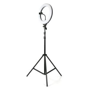 Selfie komplet G2 + LED z telekopskim stojalom, daljinec, Teracell, 180cm, črna