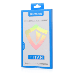Zaščitno steklo za Apple iPhone 15 Pro Teracell, Titan 2.5D, črna