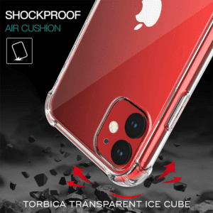 Ovitek Ice Cube za Xiaomi Redmi Note 14 Pro Plus, Teracell, prozorna