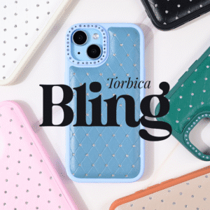 Ovitek Bling za Samsung Galaxy S24 Plus SM-S926B, Teracell, črna