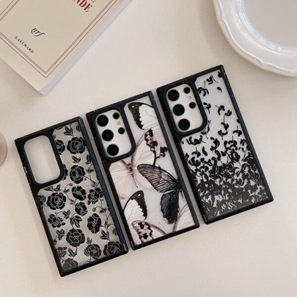 Ovitek Creative Art Pattern Ballet Girl A za Samsung Galaxy A54 5G A546B, Mobella, bela - slika 2