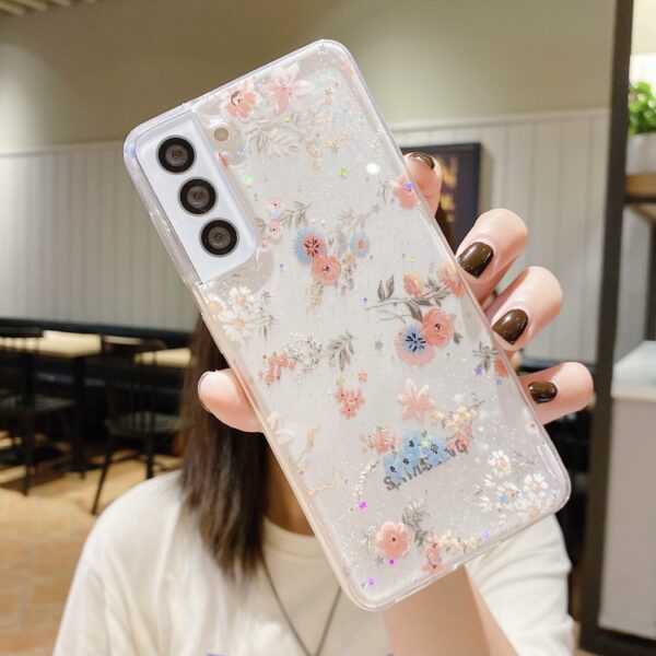 Ovitek Fresh Small Floral Epoxy za Samsung Galaxy S24 FE SM-S721B, Mobella, pisana