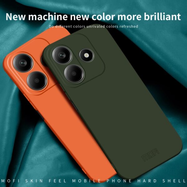 Ovitek MOFI Qin Skin Feel All-inclusive za Xiaomi Redmi Note 14 5G, Poco M7 Pro 5G, Mofi, pink - slika 3