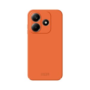 Ovitek MOFI Qin Skin Feel All-inclusive za Xiaomi Redmi Note 14 5G, Poco M7 Pro 5G, Mofi, oranžna