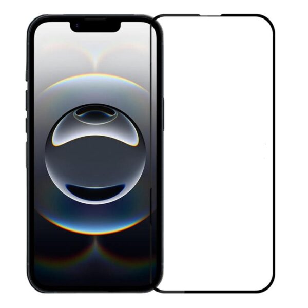Zaščitno steklo za Apple iPhone 16e Pinwuyo, 9H 2.5D Full Screen, črna in prozorna
