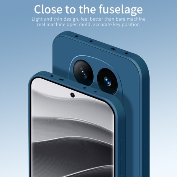 Ovitek PINWUYO Sense Series Liquid Silicone TPU za Xiaomi Redmi Note 14 Pro 5G, Poco X7 5G, Pinwuyo, modra - slika 4