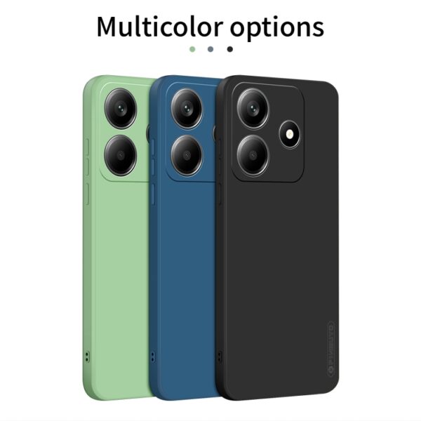 Ovitek PINWUYO Sense Series Liquid Silicone TPU za Xiaomi Redmi Note 14 5G, Poco M7 Pro 5G, Pinwuyo, črna - slika 9