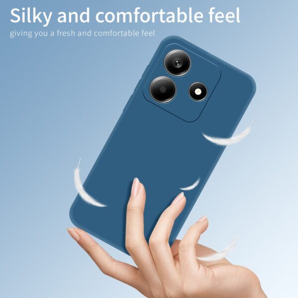 Ovitek PINWUYO Sense Series Liquid Silicone TPU za Xiaomi Redmi Note 14 5G, Poco M7 Pro 5G, Pinwuyo, črna - slika 8