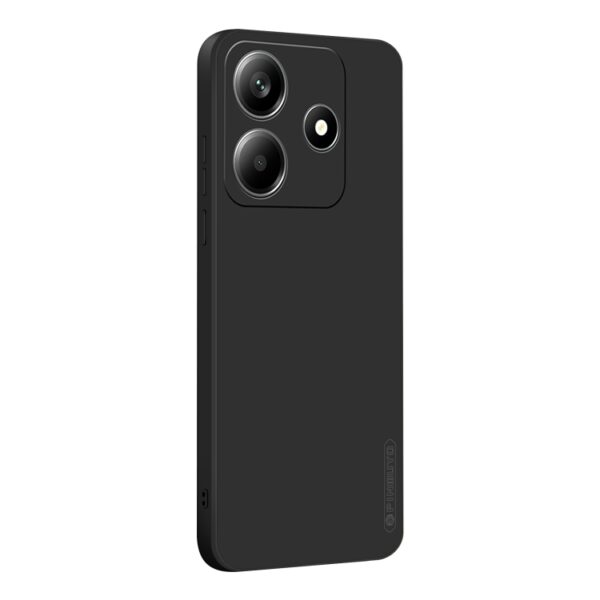 Ovitek PINWUYO Sense Series Liquid Silicone TPU za Xiaomi Redmi Note 14 5G, Poco M7 Pro 5G, Pinwuyo, črna