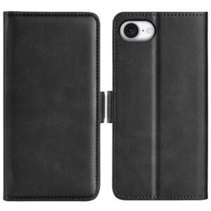 Preklopni Etui za Apple iPhone 16e Urbanzo, Dual-side Magnetic Buckle, črna