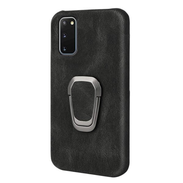 Ovitek Ring Holder PU za Samsung Galaxy S20 G980F, Urbanzo, črna - slika 6