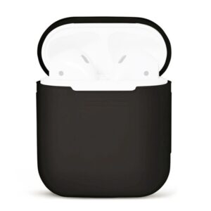 Etui za slušalke Earphone Silicone Protective Box za Apple AirPods 1/2, Mobella, črna