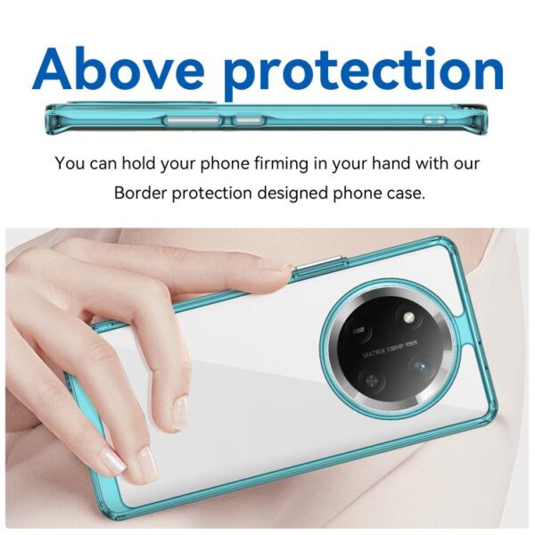 Ovitek Colorful Series Acrylic Hybrid TPU za Honor Magic7 Lite, Mobella, modra - slika 4