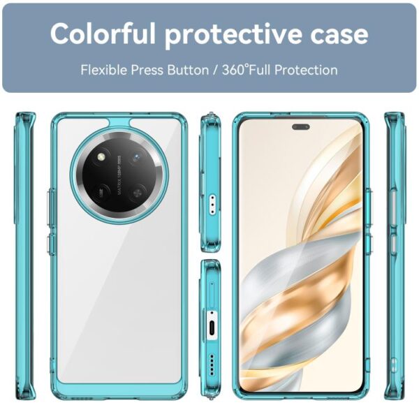 Ovitek Colorful Series Acrylic Hybrid TPU za Honor Magic7 Lite, Mobella, modra - slika 2