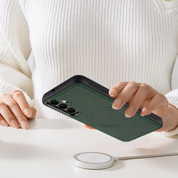 Ovitek Magsafe Phone Case za Samsung Galaxy S24 FE SM-S721B, LC.Imeeke, zelena - slika 7