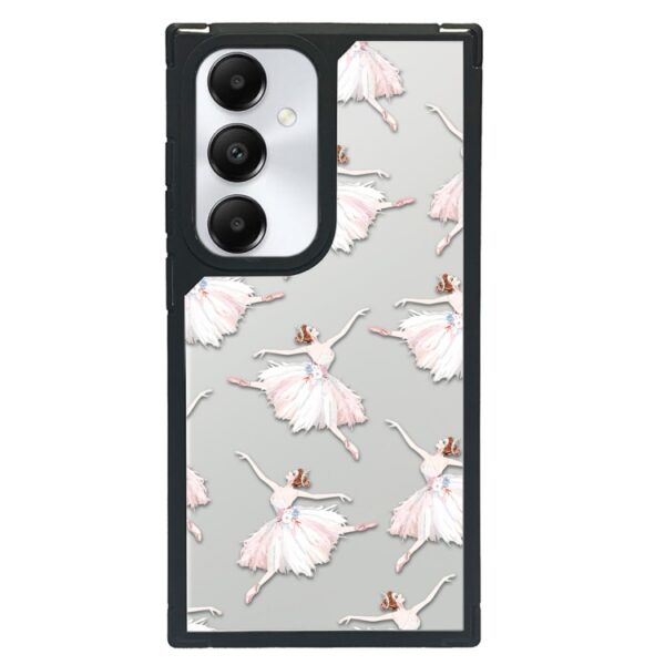 Ovitek Creative Art Pattern Ballet Girl A za Samsung Galaxy A54 5G A546B, Mobella, bela