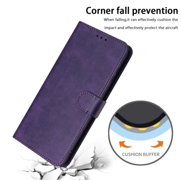 Preklopni Etui za Samsung Galaxy S25 Ultra Urbanzo, Solid Calf Flip Leather, vijolična - slika 6