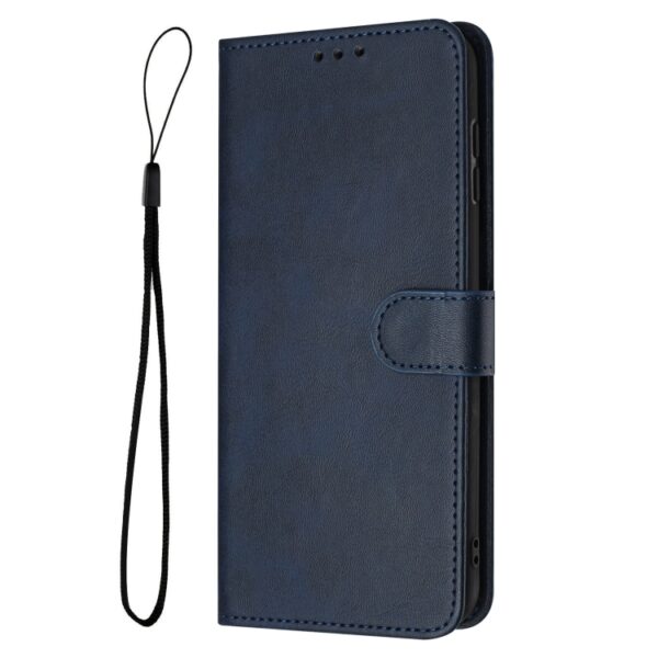 Preklopni Etui za Samsung Galaxy S25 Ultra Urbanzo, Solid Calf Flip Leather, temno modra - slika 3