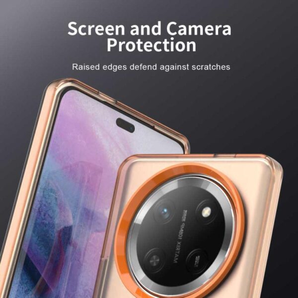 Ovitek Magsafe Candy Hybrid za Honor Magic7 Lite, Urbanzo, oranžna - slika 7