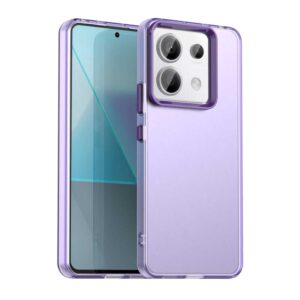Ovitek Candy PC TPU Shockproof za Xiaomi Redmi Note 13 Pro, Poco X6, Mobella, vijolična