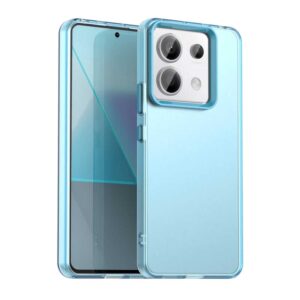 Ovitek Candy PC TPU Shockproof za Xiaomi Redmi Note 13 Pro, Poco X6, Mobella, modra