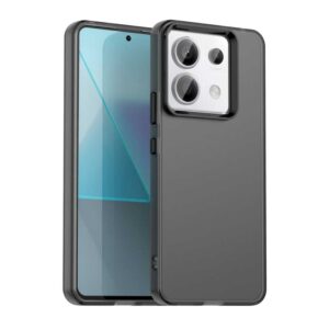 Ovitek Candy PC TPU Shockproof za Xiaomi Redmi Note 13 Pro, Poco X6, Mobella, črna