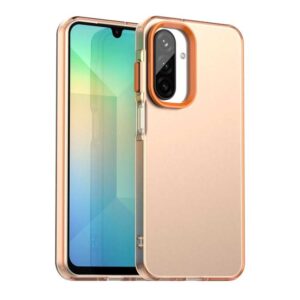 Ovitek Candy PC TPU Shockproof za Samsung Galaxy A26 5G A266B, Mobella, oranžna