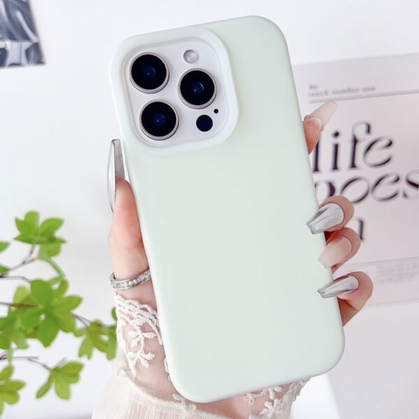 Ovitek Hybrid Liquid Silicone Jelly za Apple iPhone 15 Pro Max 6.7, Mobella, zelena