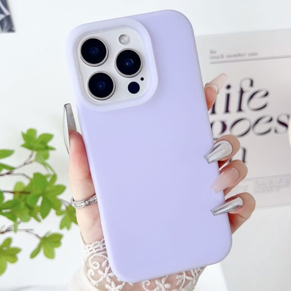 Ovitek Hybrid Liquid Silicone Jelly za Apple iPhone 16 Pro Max 6.9, Mobella, vijolična