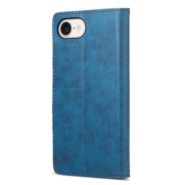 Preklopni Etui za Apple iPhone 16e Urbanzo, Business Solid Color Magnetic RFID, modra - slika 4