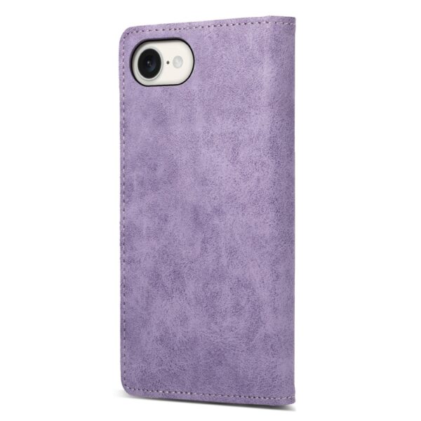 Preklopni Etui za Apple iPhone 16e Urbanzo, Business Solid Color Magnetic RFID, vijolična - slika 4