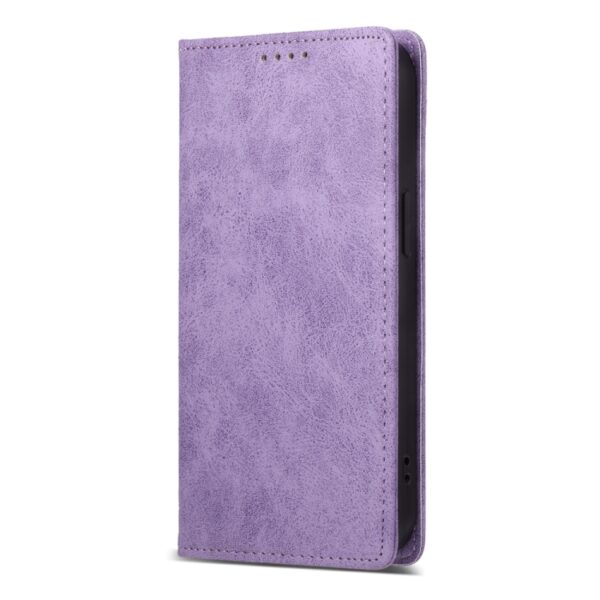 Preklopni Etui za Apple iPhone 16e Urbanzo, Business Solid Color Magnetic RFID, vijolična - slika 3