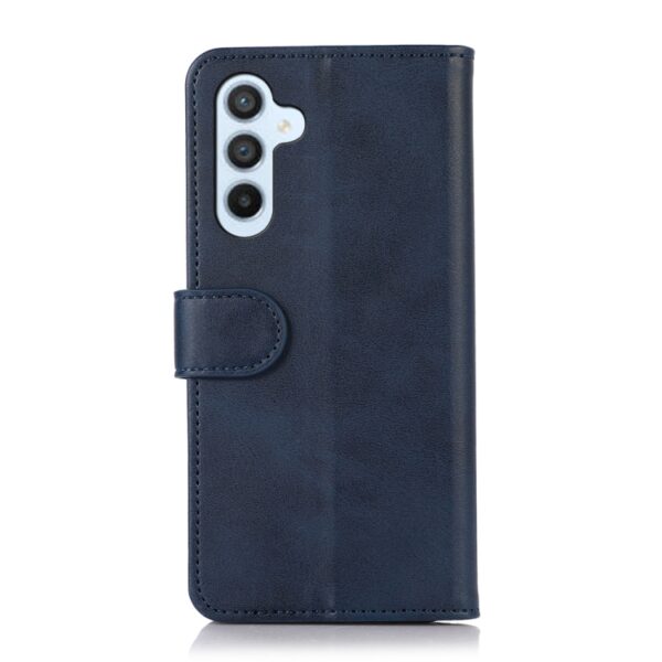 Preklopni Etui za Samsung Galaxy S24 FE Urbanzo, Cow Texture Flip, modra - slika 3