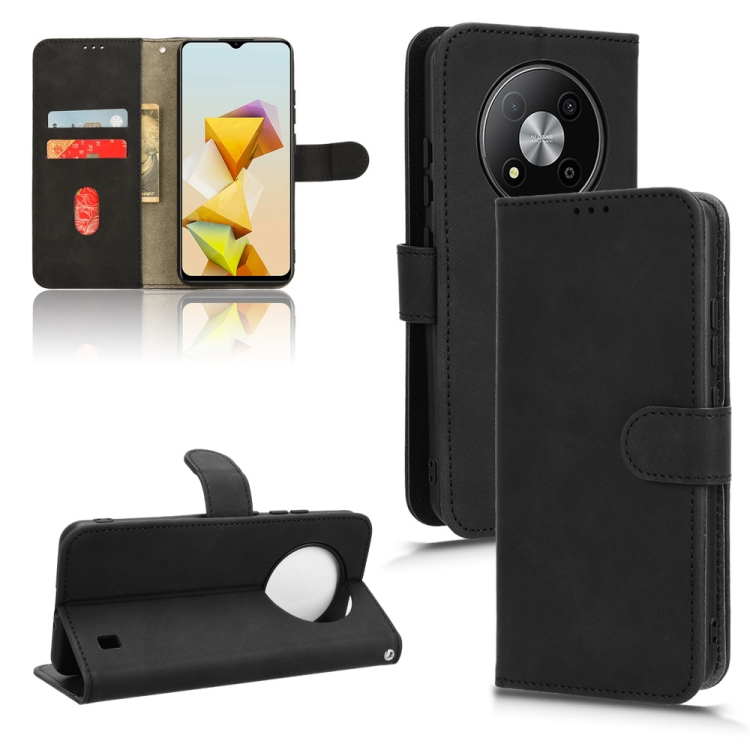 Preklopni Etui za Telemach 5G Urbanzo, Feel Magnetic Leather, črna
