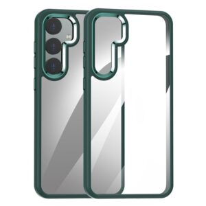 Ovitek Anti-fingerprint Highly Transparent za Samsung Galaxy S24, Galaxy S25, Urbanzo, zelena