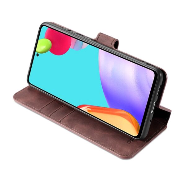 Preklopni Etui za Samsung Galaxy A52 4G/5G Dg.Ming, Retro Oil Side, rjava - slika 5