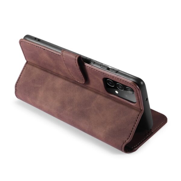 Preklopni Etui za Samsung Galaxy A52 4G/5G Dg.Ming, Retro Oil Side, rjava - slika 4