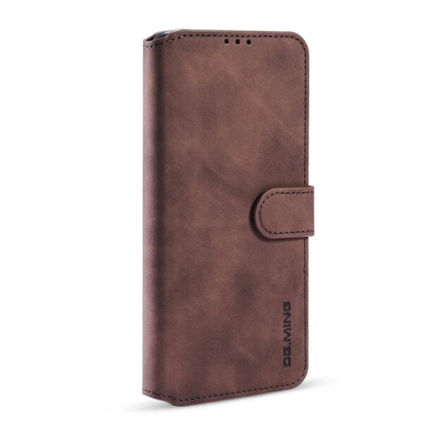 Preklopni Etui za Samsung Galaxy A52 4G/5G Dg.Ming, Retro Oil Side, rjava - slika 2