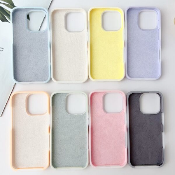 Ovitek Hybrid Liquid Silicone Jelly za Apple iPhone 16 Pro Max 6.9, Mobella, rumena - slika 3