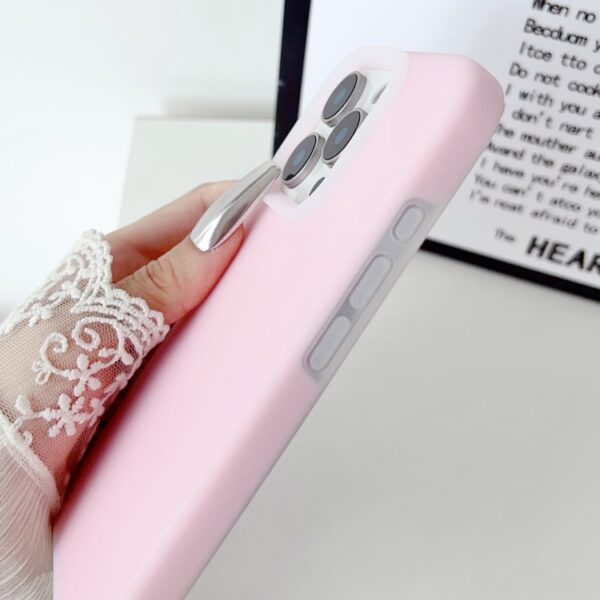 Ovitek Hybrid Liquid Silicone Jelly za Apple iPhone 16 Pro Max 6.9, Mobella, rumena - slika 6