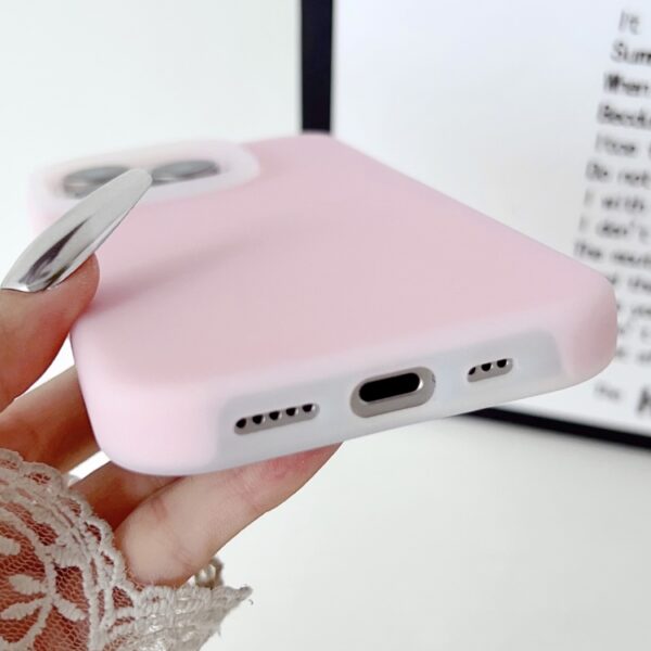 Ovitek Hybrid Liquid Silicone Jelly za Apple iPhone 16 Pro Max 6.9, Mobella, rumena - slika 7