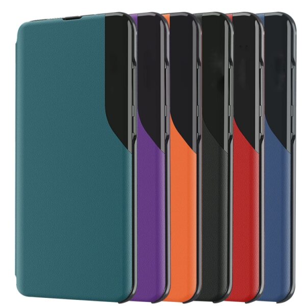 Preklopni Etui za Samsung Galaxy S25 Urbanzo, Attraction Flip Leather, vijolična - slika 2