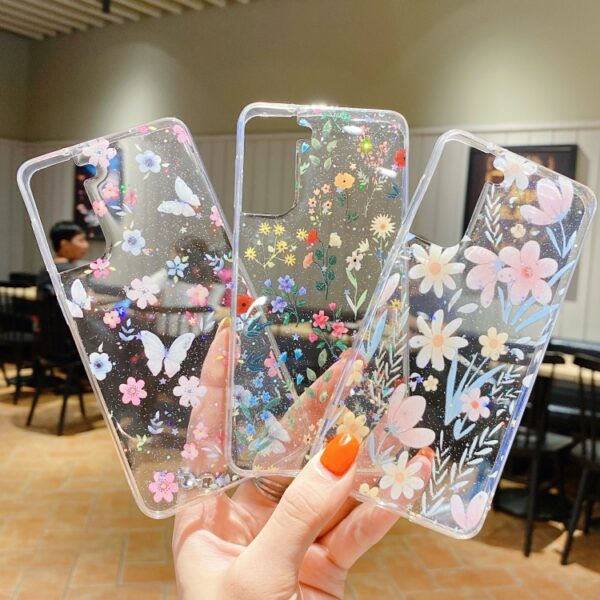 Ovitek Fresh Small Floral Epoxy za Samsung Galaxy S24 FE SM-S721B, Mobella, pisana - slika 4