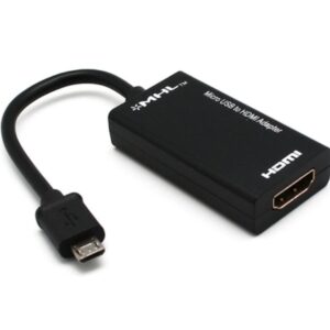 Adapter MHL, Micro USB-HDMI, M-Ž, Teracell, črna