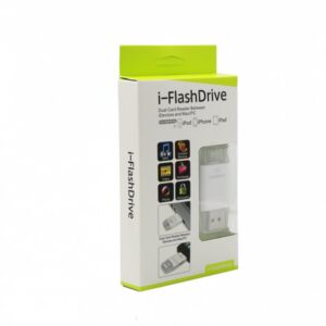 Čitalec kartic Dual Card Reader between iDevices and Mac/PC, USB 3.0, Teracell, bela