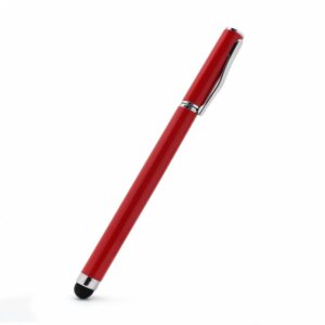 Svinčnik B201 Touch screen, 2v1, Stylus, rdeča